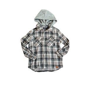 Little Bipsy Flannel Hooded jacket